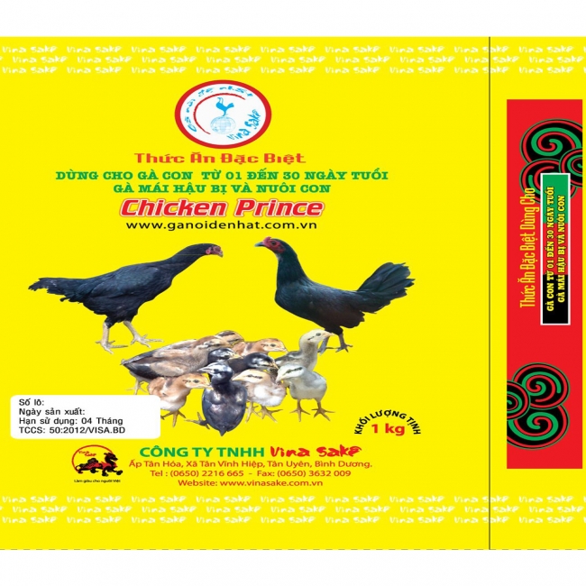 Chicken King - Dành cho Gà từ 01 - 30 ngày tuổi